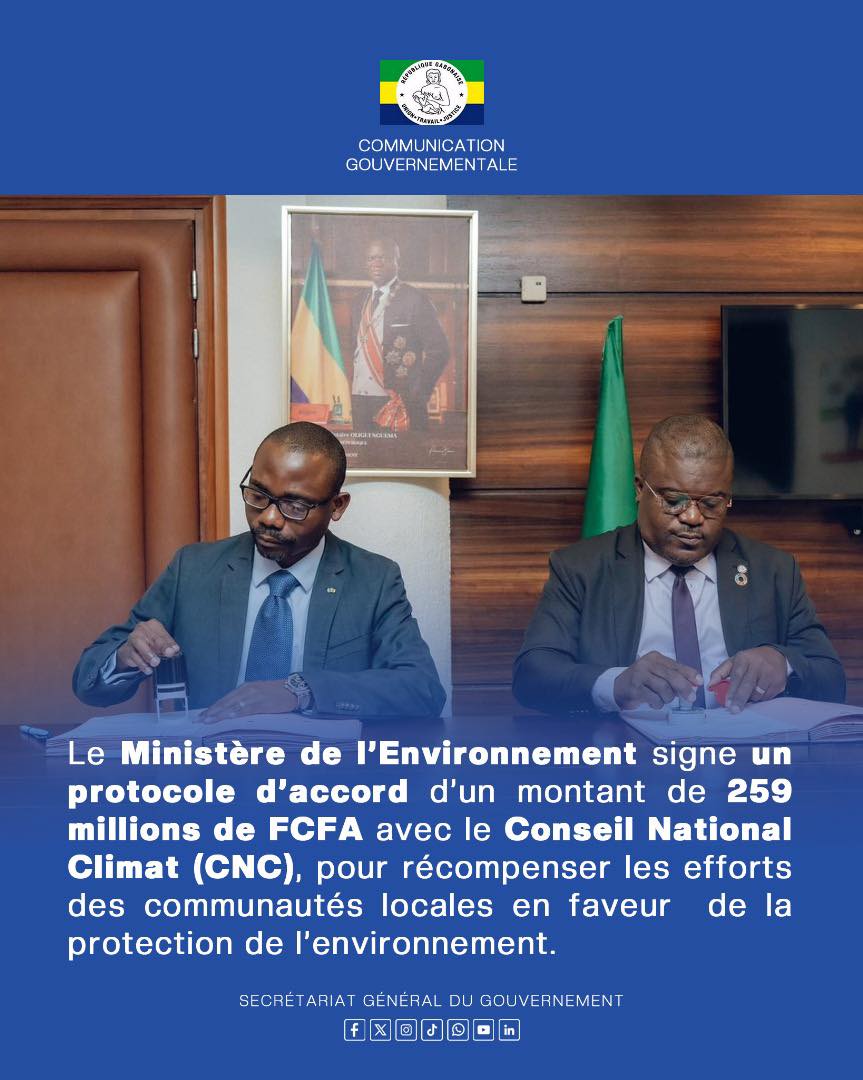 259 MILLIONS DE FCFA POUR RÉCOMPENSER LES EFFORTS DES COMMUNAUTÉS LOCALES EN FAVEUR DE LA PROTECTION DE L’ENVIRONNEMENT